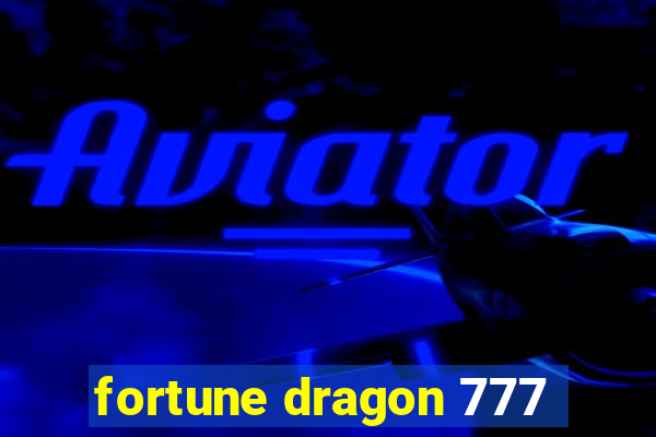 fortune dragon 777